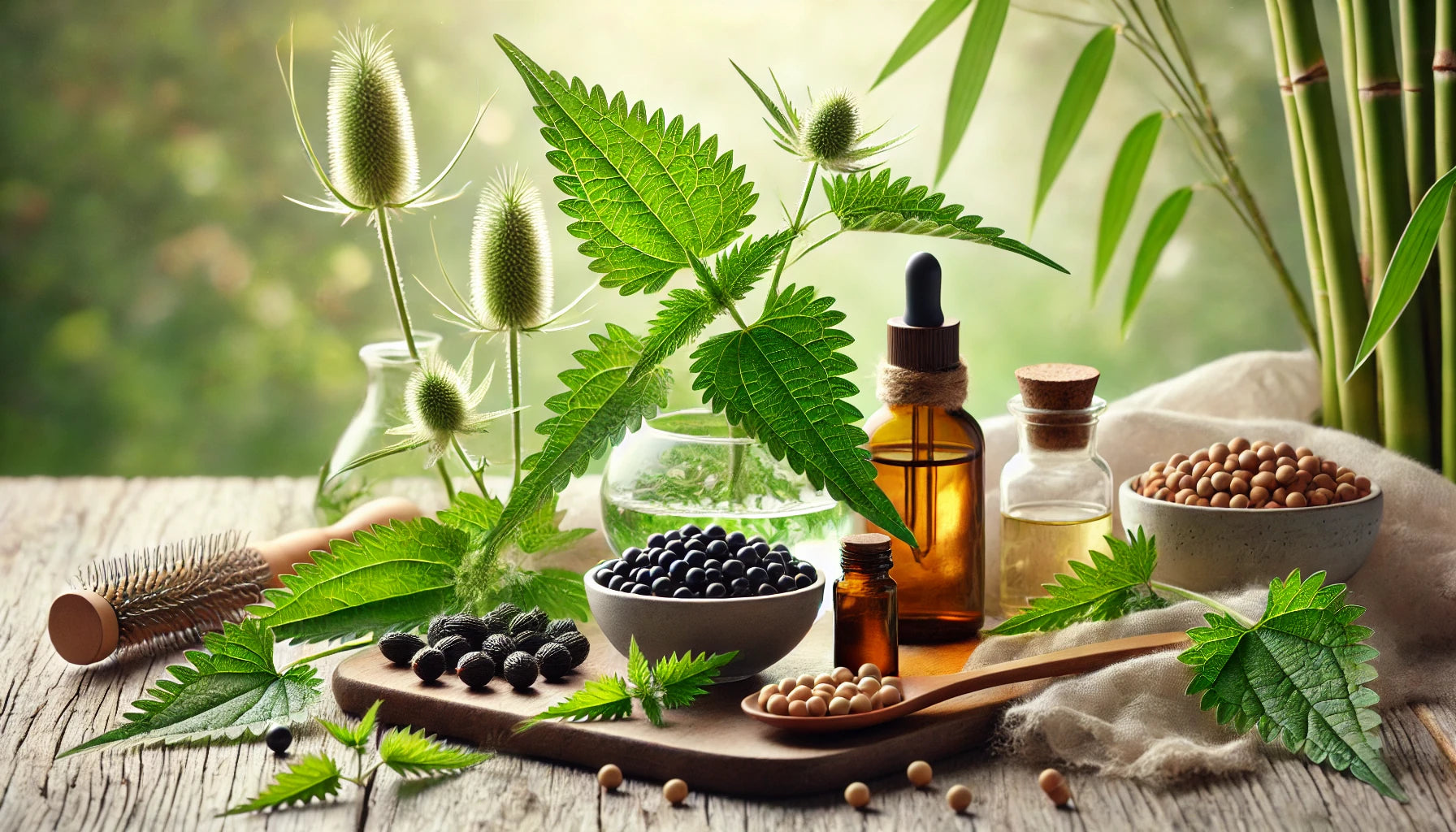 How Stinging Nettle Supports Hair Growth and Blocks DHT Naturally